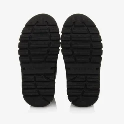 Black Waterproof Snow Boots