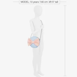 Blue & Pink Bow Bag (25cm)