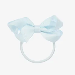 Blue Bow Hair Elastic (7cm)