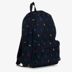 Blue Canvas Pony Backpack (44cm)