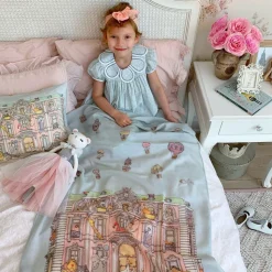 Blue Cashmere Blanket (120cm)