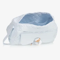 Blue Cotton Baby Changing Bag (44cm)