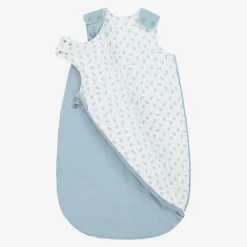 Blue Cotton Bunny Sleeping Bag (73cm)