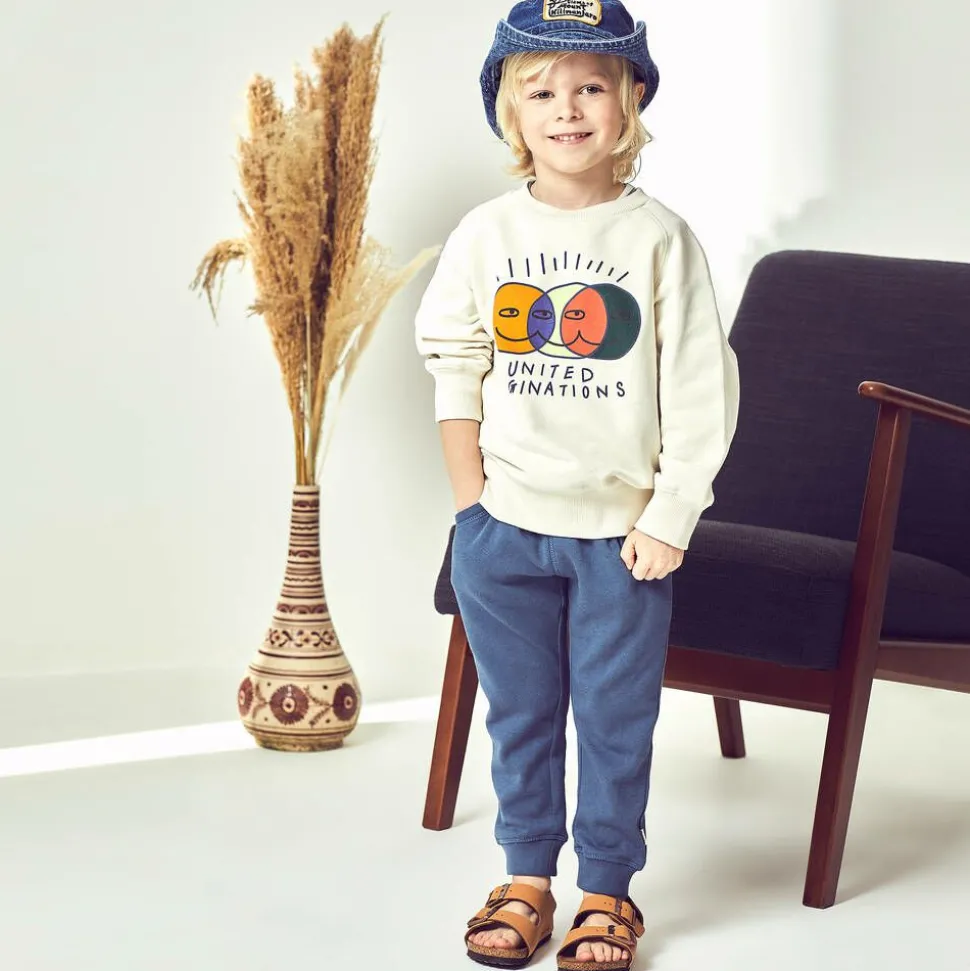 Blue Cotton Joggers (2 Pack)