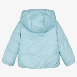 Blue Double G Down Puffer Jacket