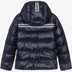 Blue Down Padded Crofton Jacket