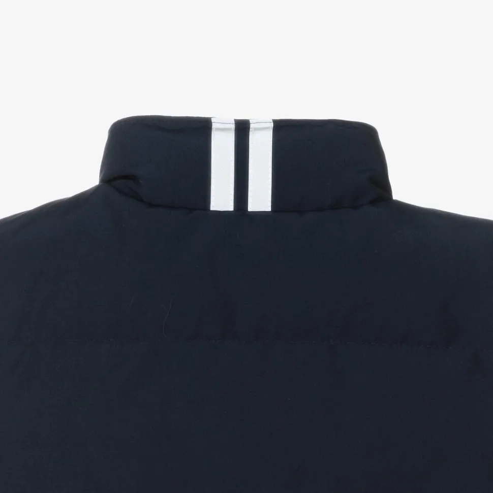 Blue Down Padded Vanier Gilet