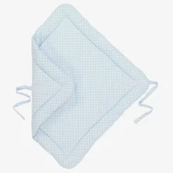 Blue Geometric Print Cotton Baby Nest (62cm)