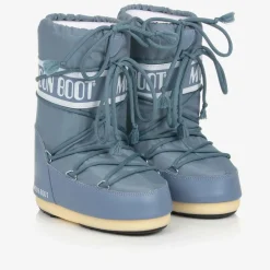 Blue Icon Snow Boots
