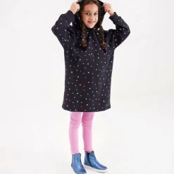 Blue Leather Ankle Boots