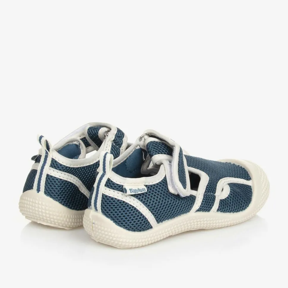 Blue Mesh Aqua Shoes