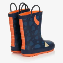 Blue Monster Glow In The Dark Rain Boots