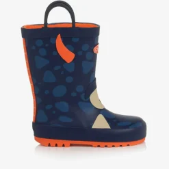 Blue Monster Glow In The Dark Rain Boots