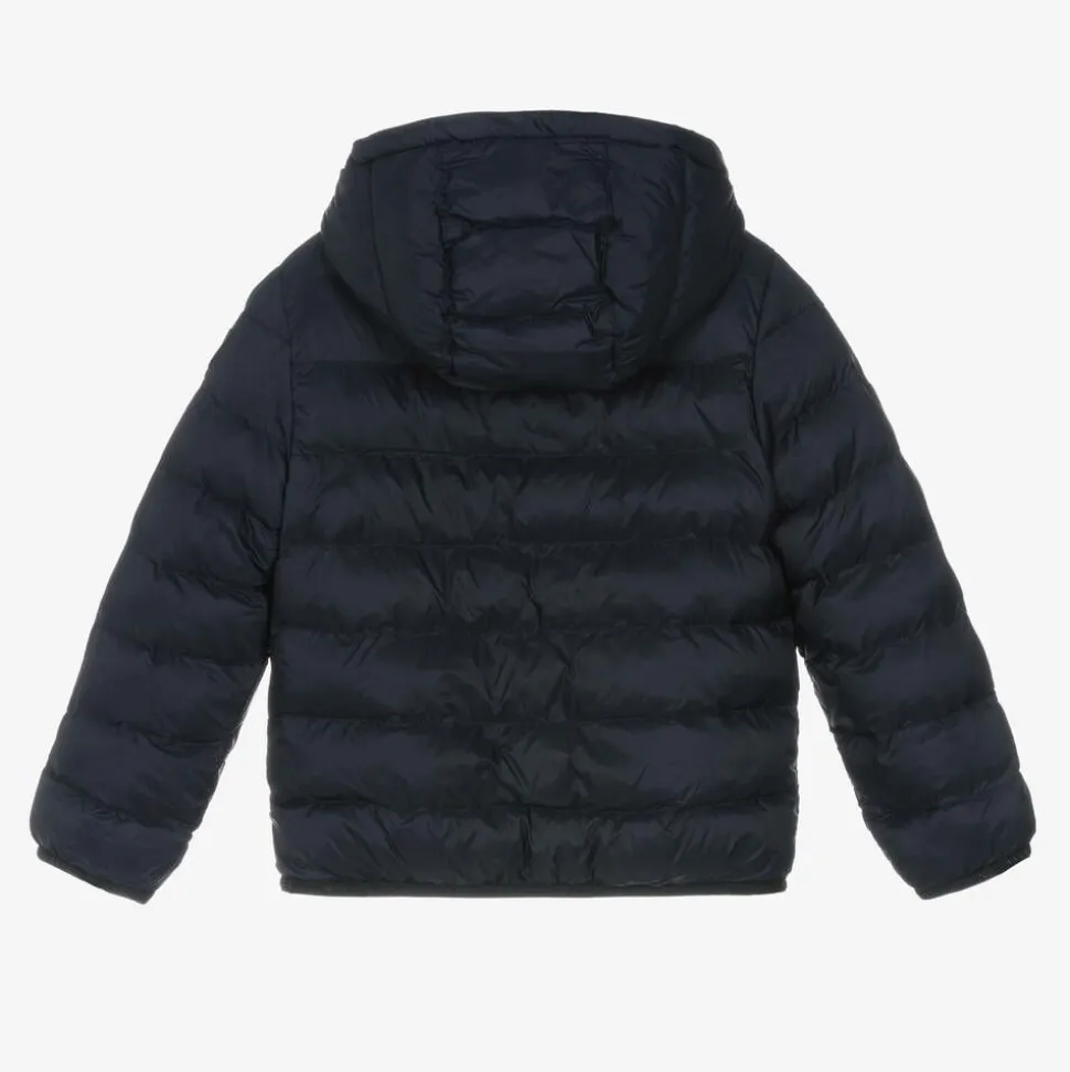 Blue Padded Puffer Jacket