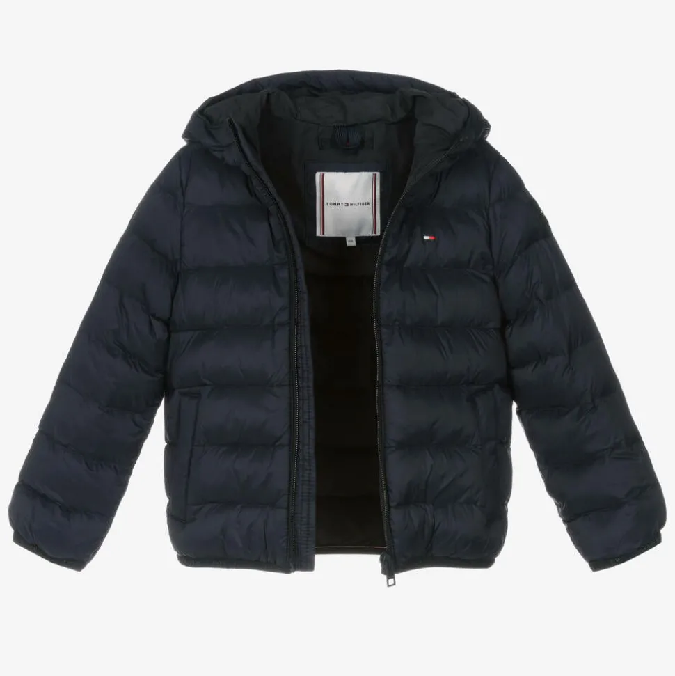 Blue Padded Puffer Jacket