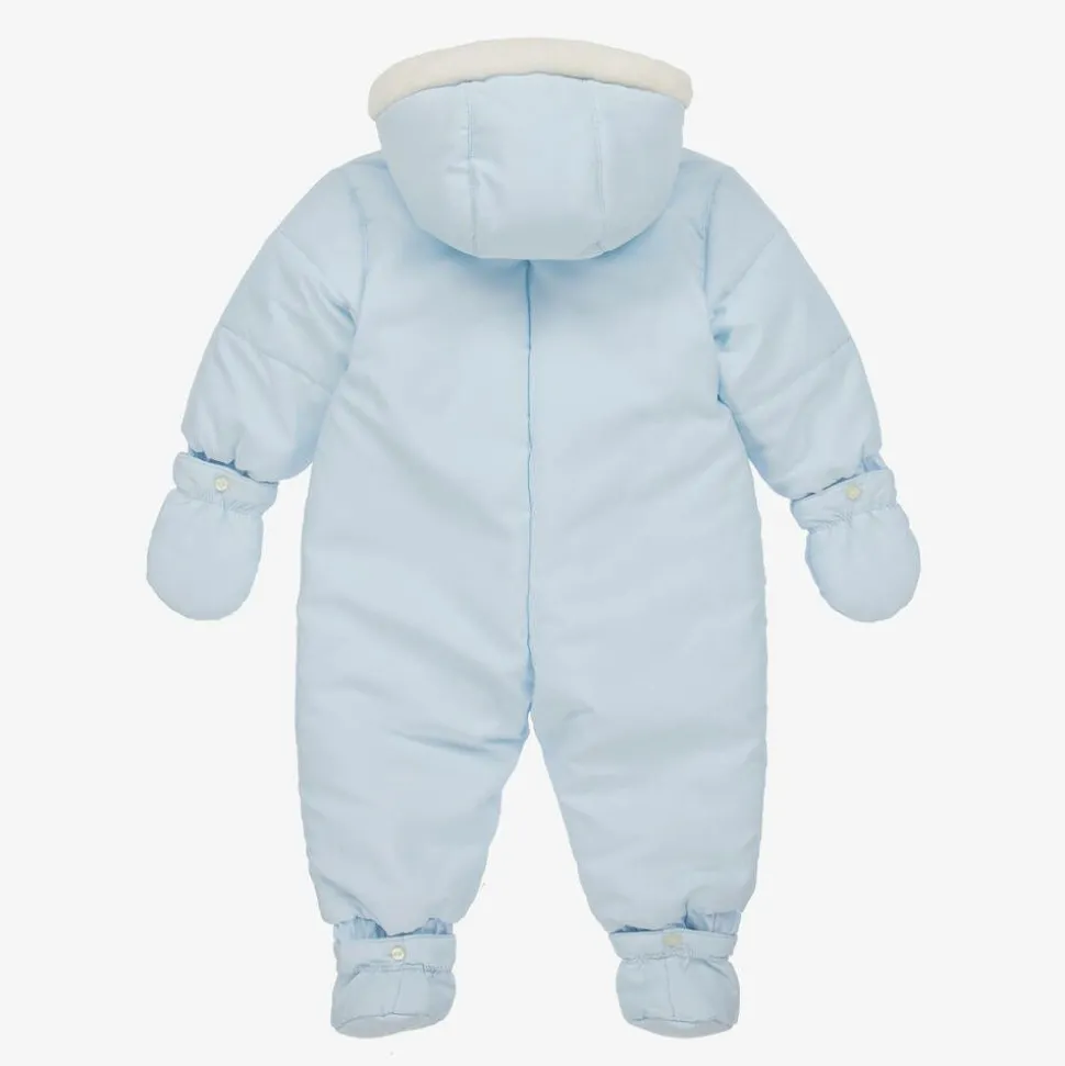 Blue Padded Snowsuit