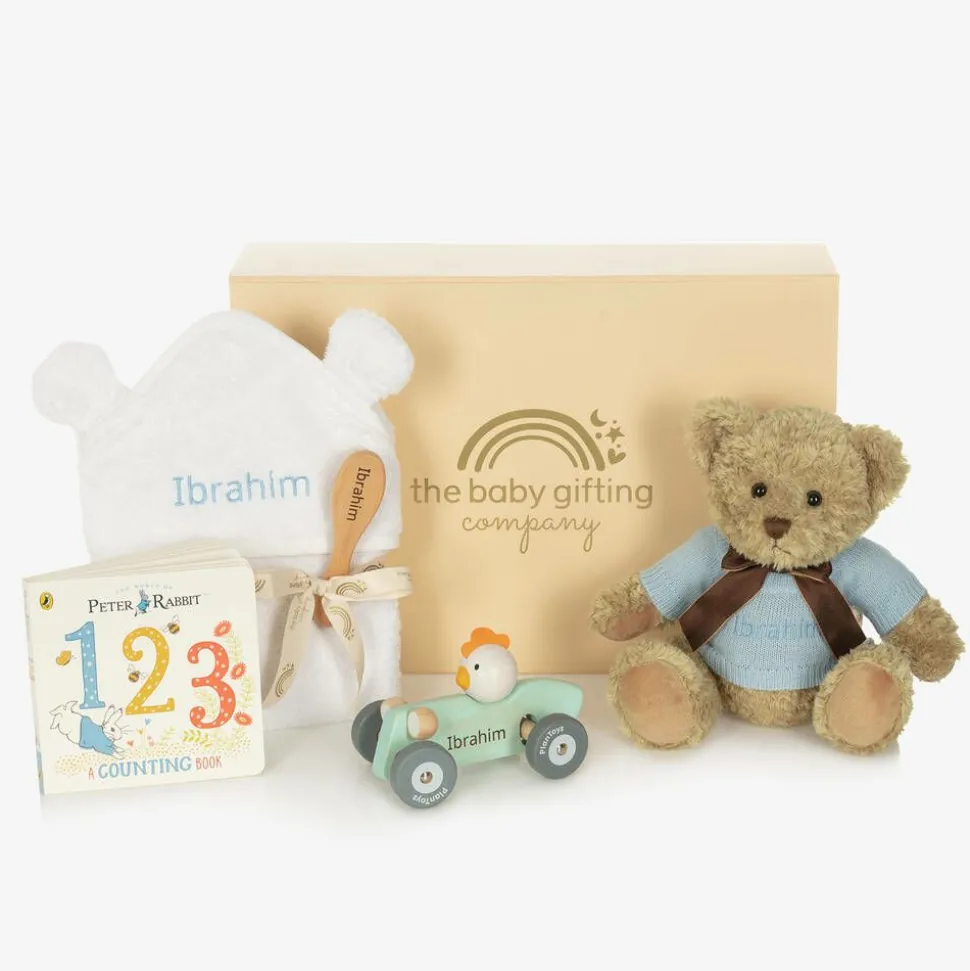 Blue Personalised Lullaby Hamper