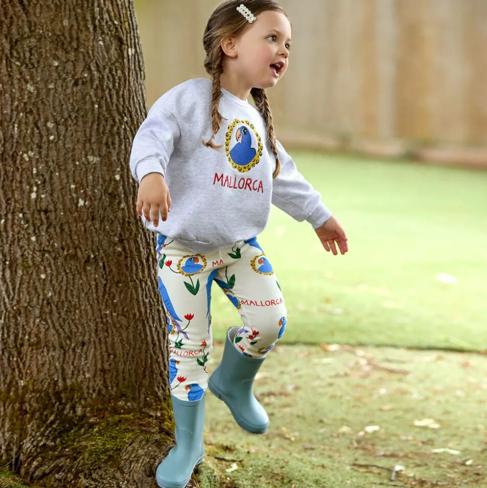 Blue Rubber Rain Boots