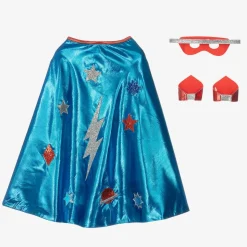 Blue Superhero Costume Set