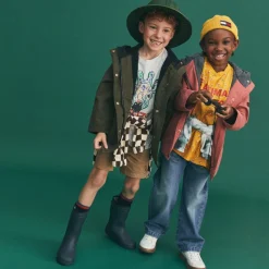 Blue Thermal Rain Boots