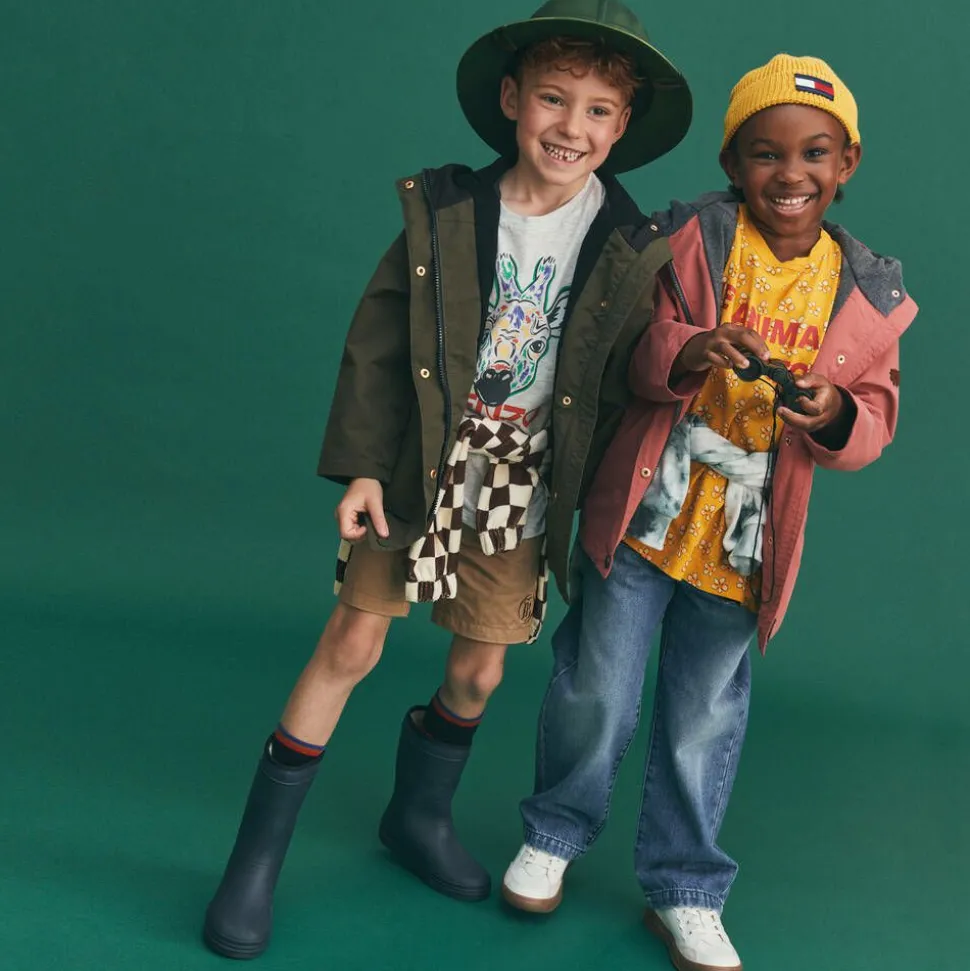 Blue Thermal Rain Boots