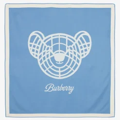 Blue Thomas Bear Baby Blanket (87cm)