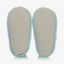 Blue Tractor Slipper Socks