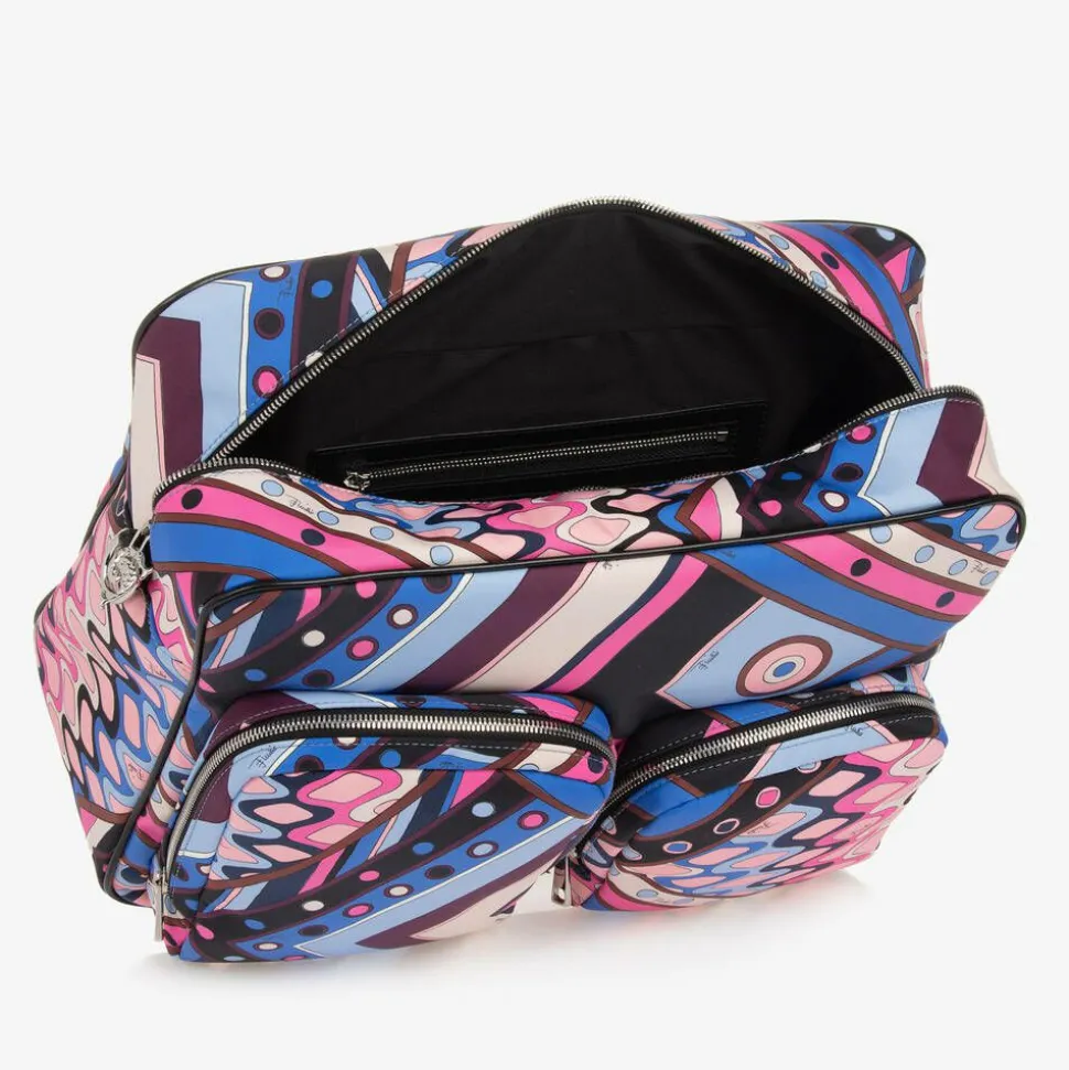 Blue Vivara Print Changing Bag (38cm)
