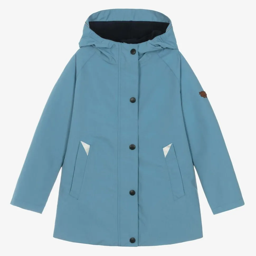 Blue Waterproof Raincoat
