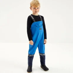 Blue Waterproof Raincoat & Salopettes