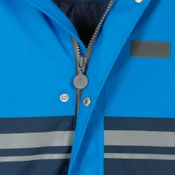 Blue Waterproof Raincoat & Salopettes
