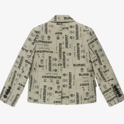 Boys Archive Beige Twill Blazer