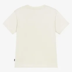 Boys Beige Cotton Out There T-Shirt