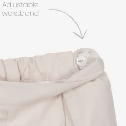 Boys Beige Cotton Shorts