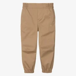 Boys Beige Cotton Twill EKD Trousers