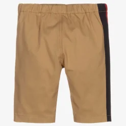 Boys Beige Gabardine Trousers