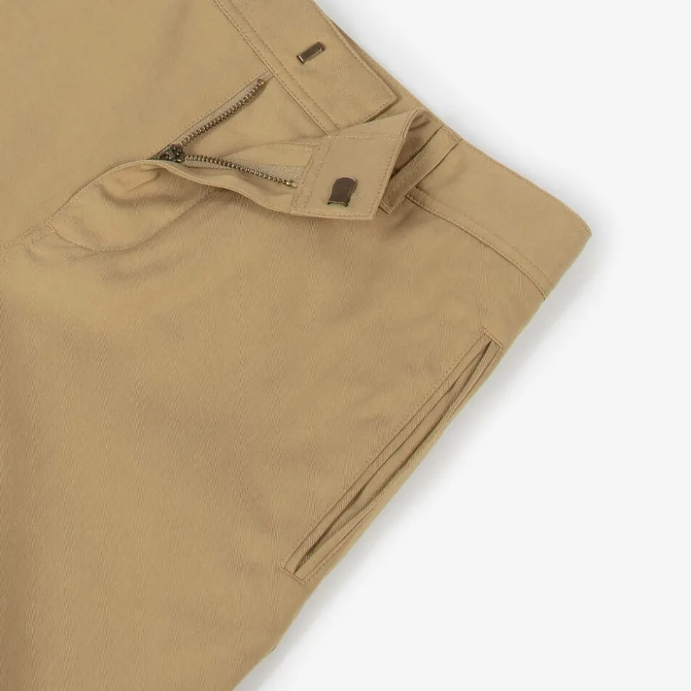 Boys Beige Twill Trousers