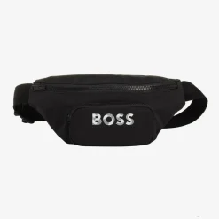 Boys Black Belt Bag (27cm)