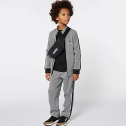 Boys Black Belt Bag (27cm)