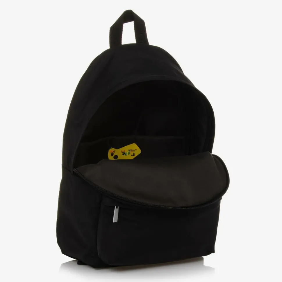 Boys Black Bookish Logo Backpack (38cm)