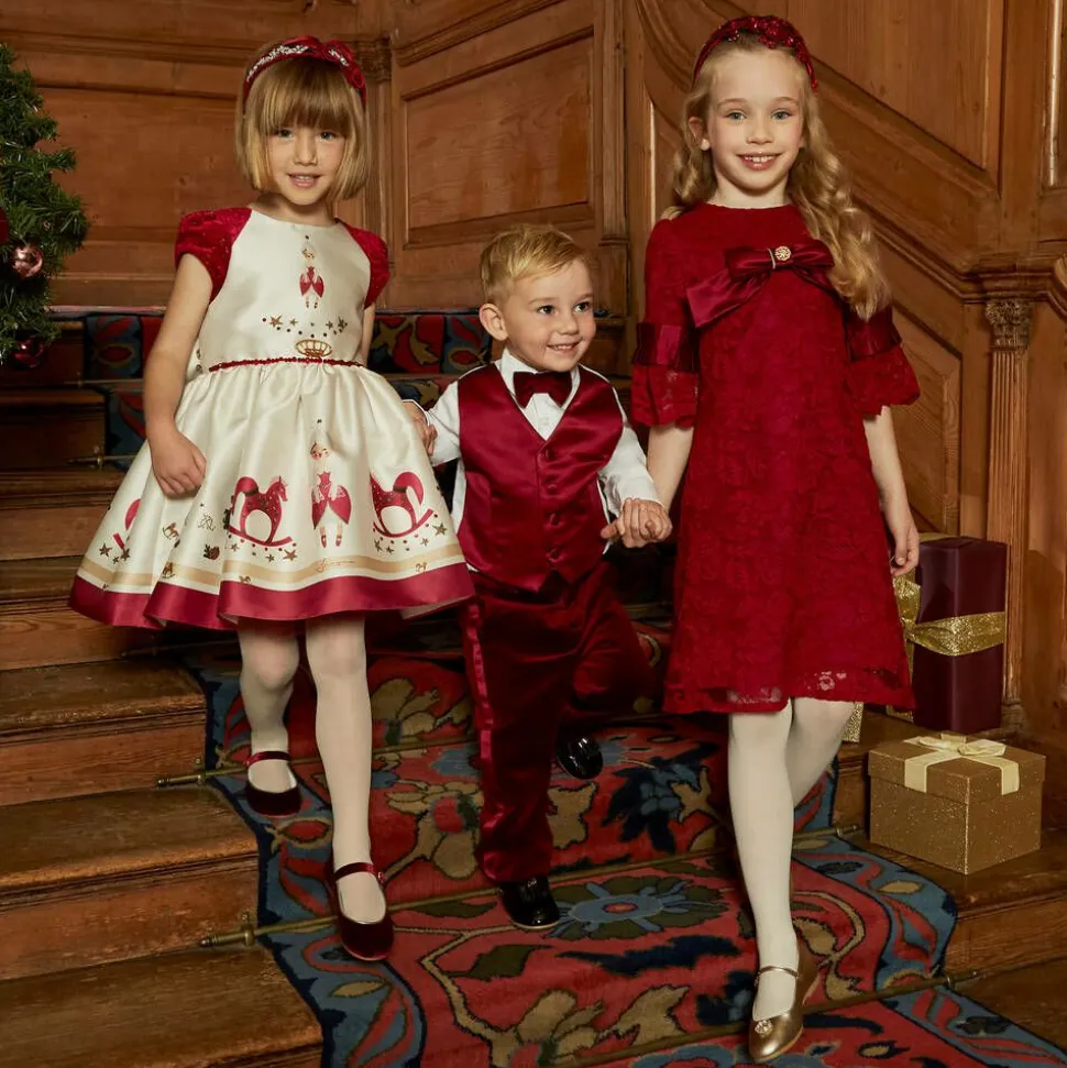 Boys Black Faux Patent Leather Loafers