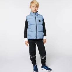 Boys Black Jersey Joggers