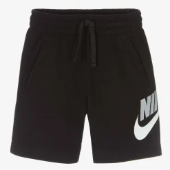 Boys Black Jersey Shorts