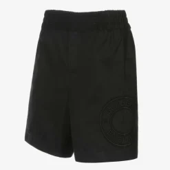 Boys Black Logo Shorts