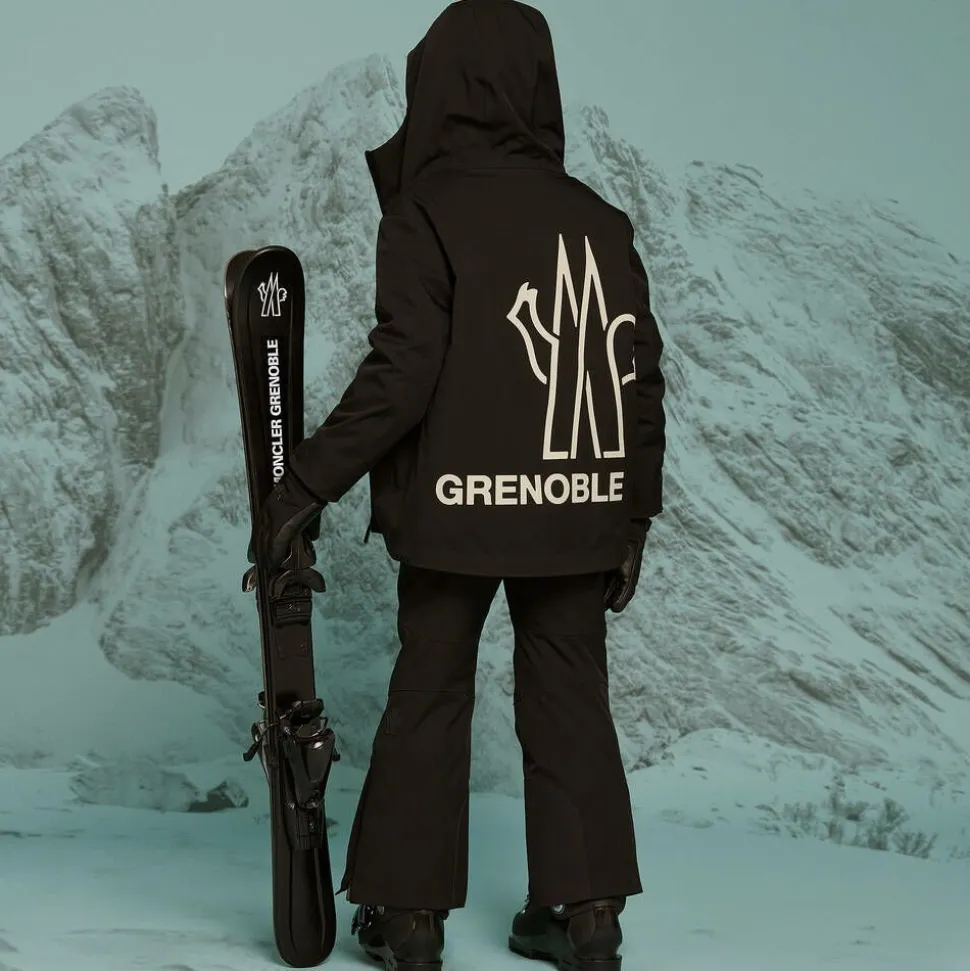 Boys Black Moriond Ski Jacket