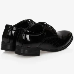 Boys Black Patent Shoes