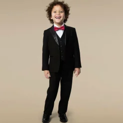 Boys Black Tuxedo Suit