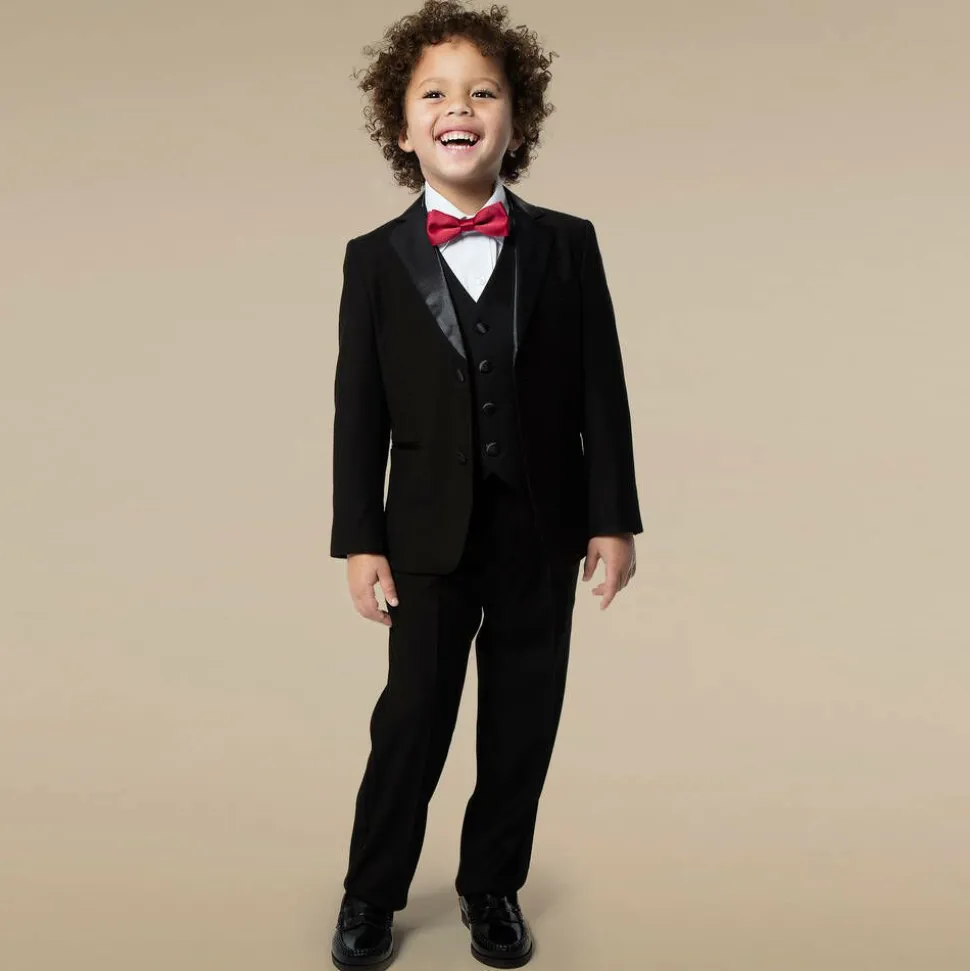 Boys Black Tuxedo Suit