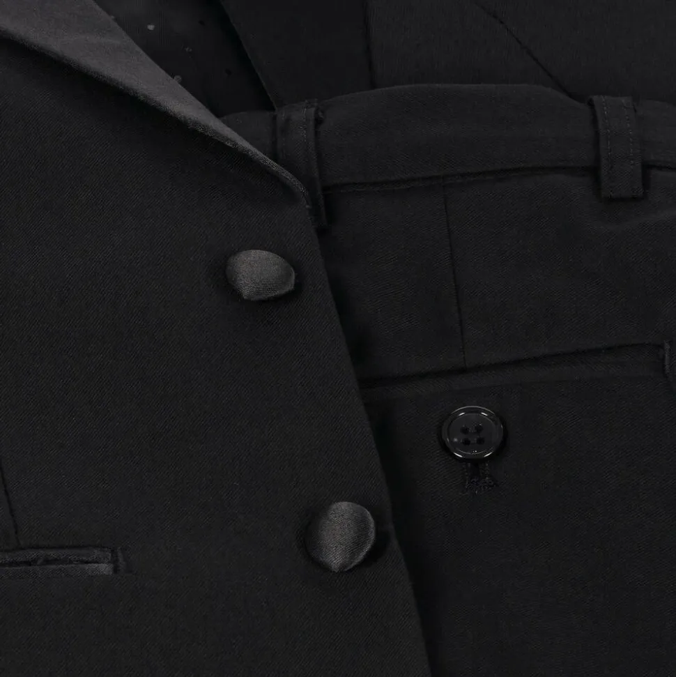 Boys Black Tuxedo Suit