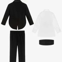 Boys Black Tuxedo Suit